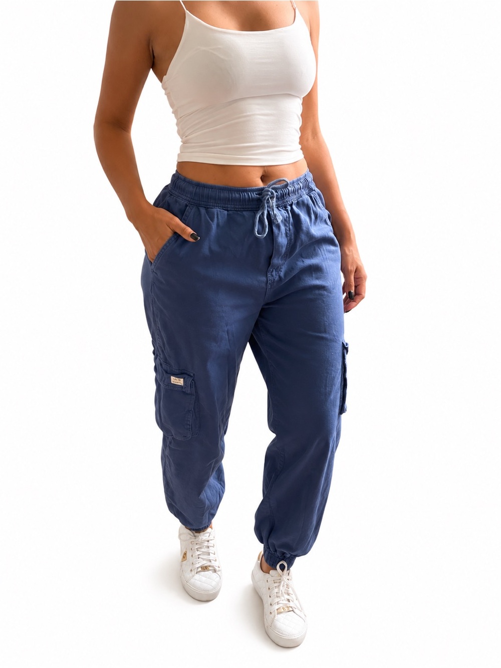 BDG Urban Outfitters Y2K Blue Cargo
Pants Women M Baggy Jogger
Streetwear